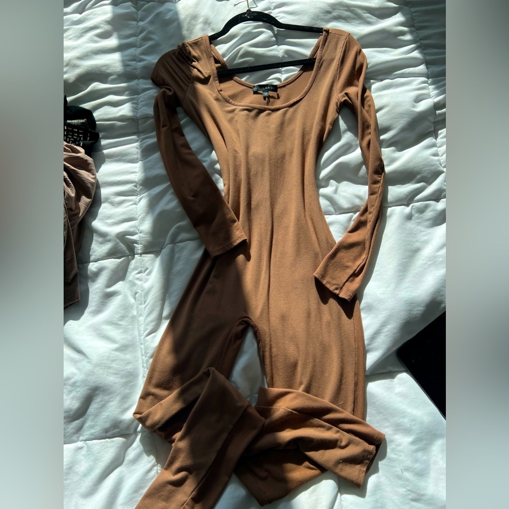 JLUXLabel tan bodysuit